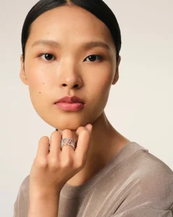 Bague Argent Ami de Coeur En Laiton