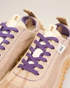 Baskets Mirage En Mesh Blanc