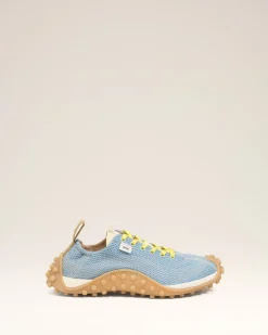 Baskets Mirage En Mesh Bleu