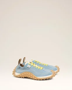 Baskets Mirage En Mesh Bleu