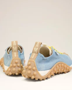 Baskets Mirage En Mesh Bleu