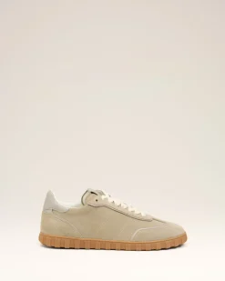 Baskets Step Grises Basses En Cuir