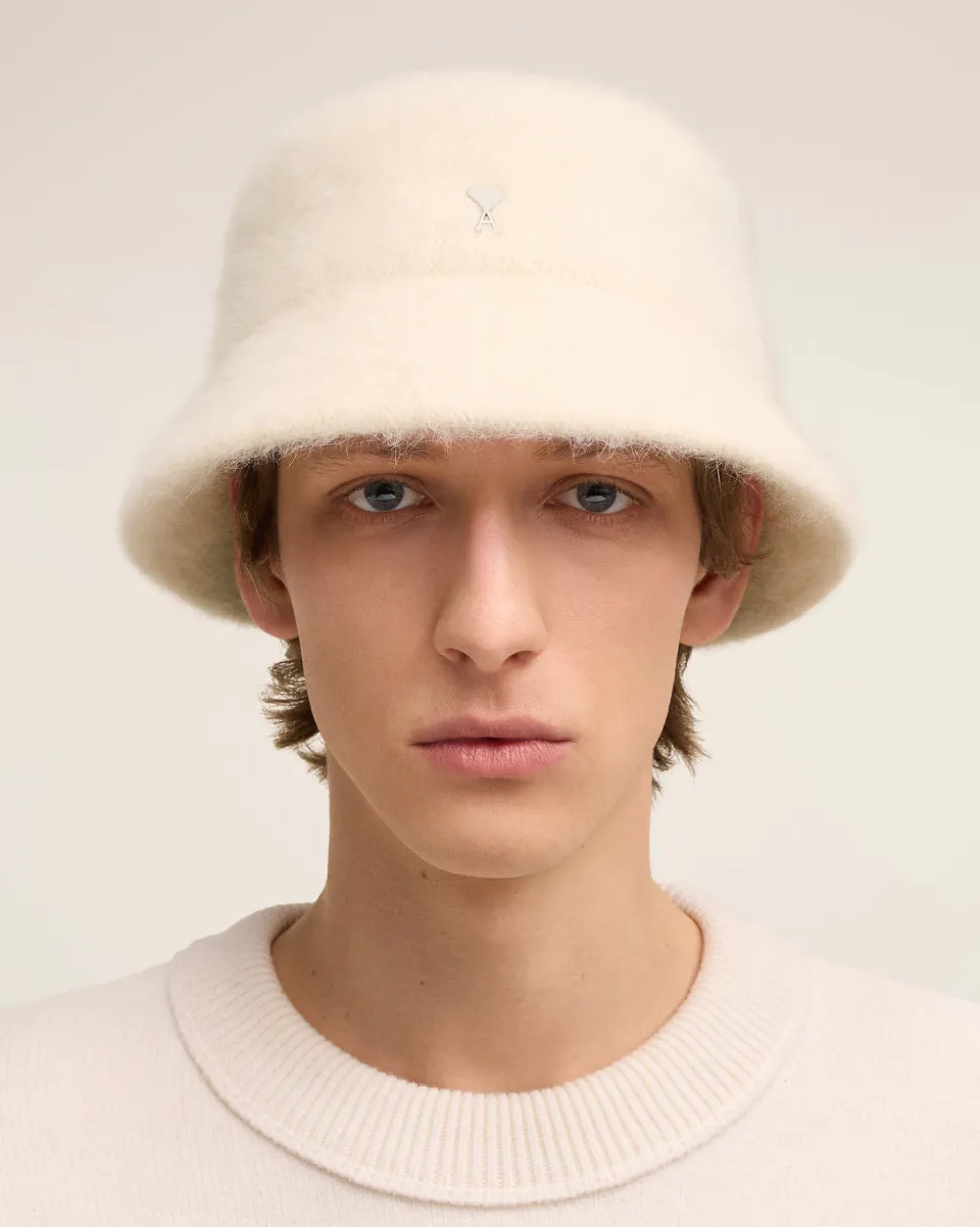 Bob Rivet Blanc Ami de Coeur En Laine