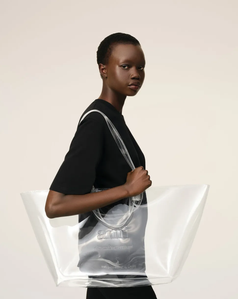 Cabas Midi Transparent En Edition Limitée