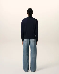 Cardigan Avec Broderie Ami de Coeur