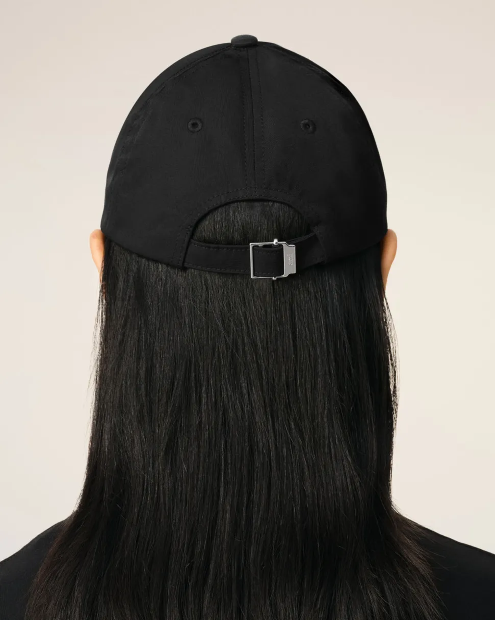 Casquette Noire Ami de Coeur En Sergé