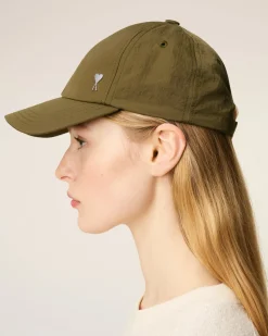 Casquette Verte Ami De Coeur En Serge De Nylon