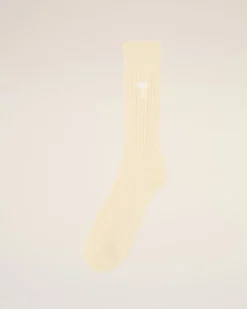 Chaussettes Beiges Ami de Coeur En Coton
