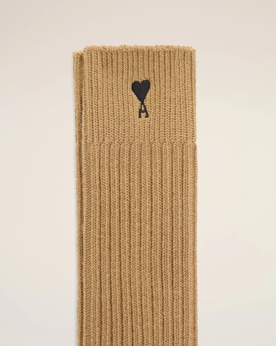 Chaussettes Marron Ami De Coeur En Coton