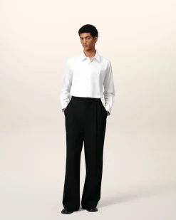 Chemise Classique Blanche Ami de Coeur En Coton