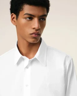 Chemise Classique Blanche Ami de Coeur En Coton