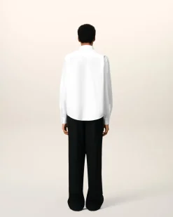 Chemise Classique Blanche Ami de Coeur En Coton