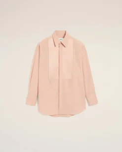 Chemise Rose Oversize En Coton