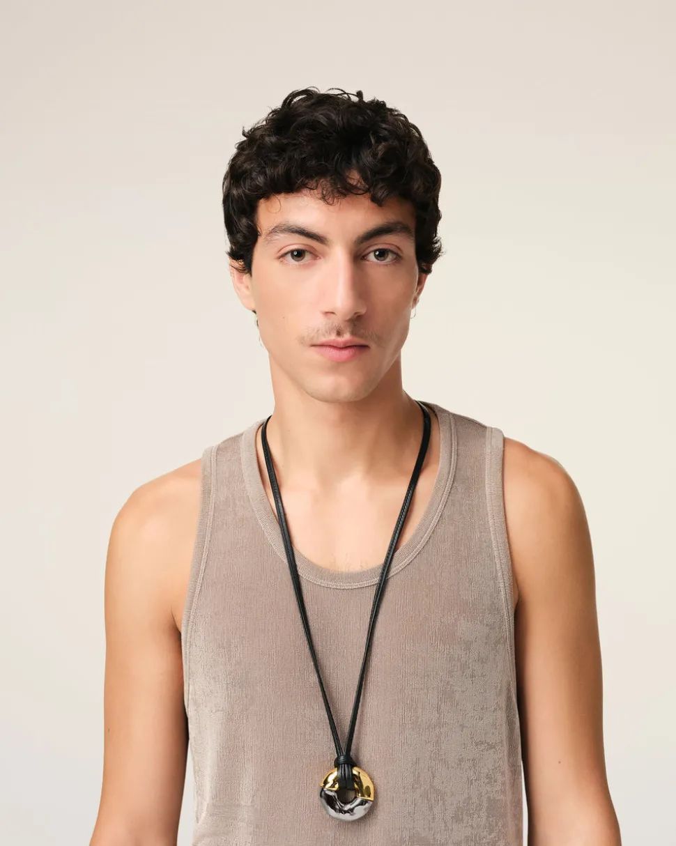 Collier Dune Or En Laiton