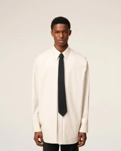 Cravate Noire Ami De Coeur En Soie