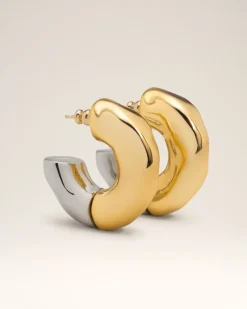 Créoles Dune Or En Laiton