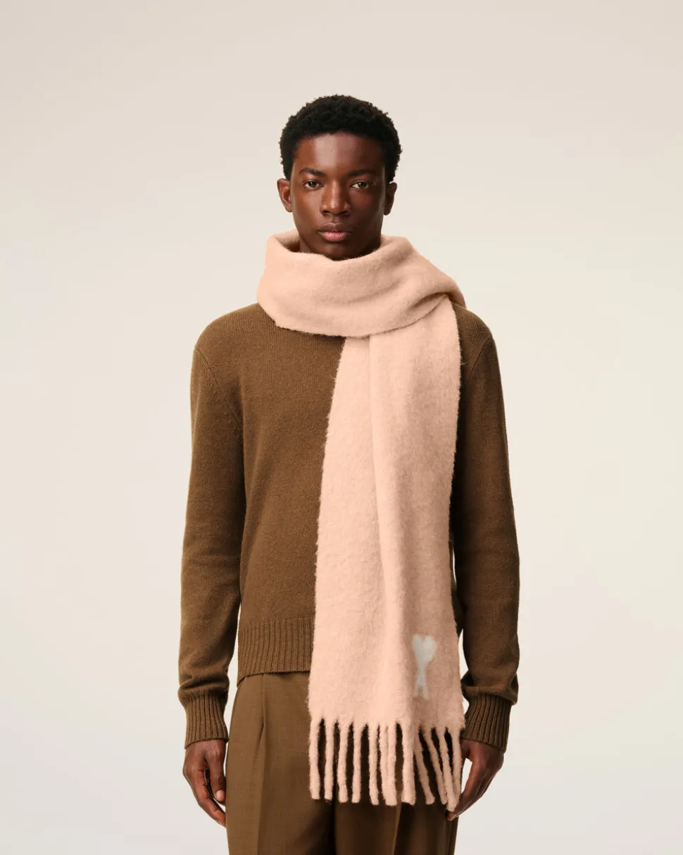 Echarpe Rose Ami De Coeur En Alpaga