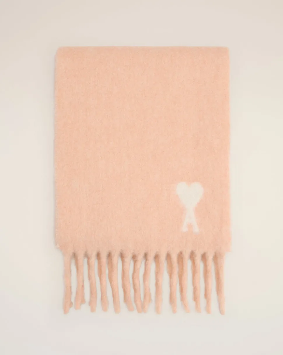 Echarpe Rose Ami De Coeur En Alpaga