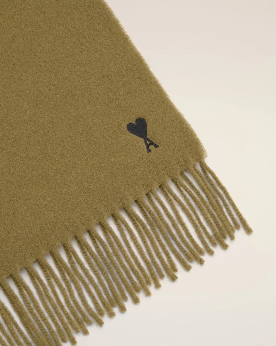 Echarpe Verte Ami De Coeur En Laine