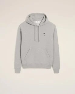 Hoodie Gris Ami De Coeur En Coton