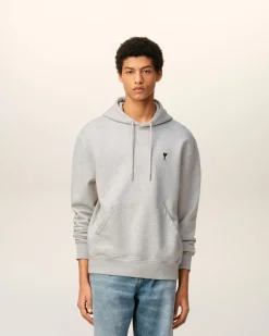 Hoodie Gris Ami De Coeur En Coton
