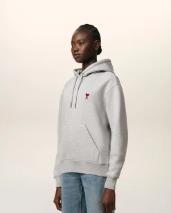 Hoodie Gris Ami de Coeur En Coton