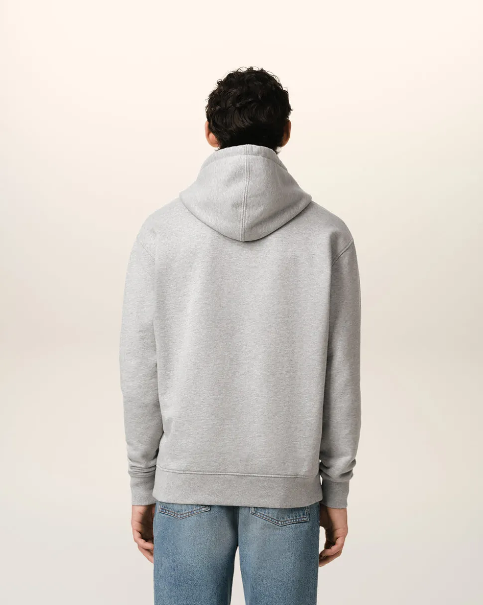Hoodie Gris Ami de Coeur En Coton