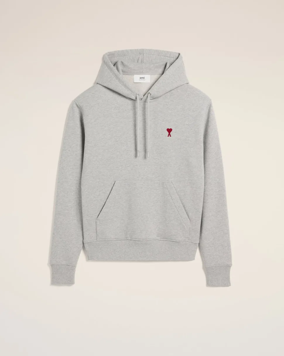 Hoodie Gris Ami de Coeur En Coton