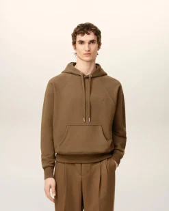 Hoodie Marron Ami De Coeur En Coton