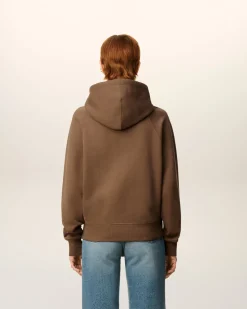 Hoodie Marron Ami De Coeur En Coton
