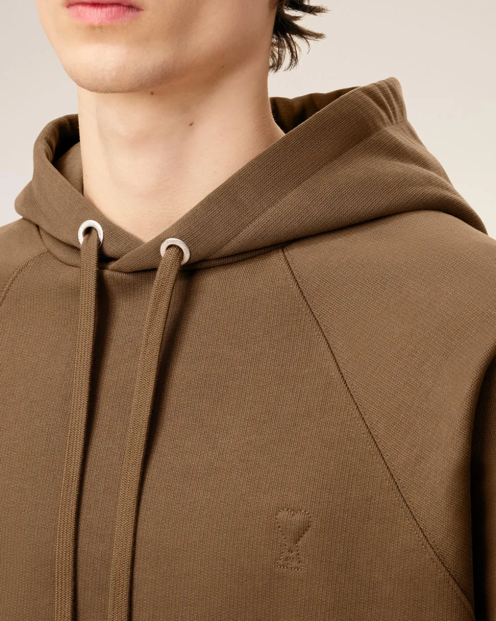 Hoodie Marron Ami De Coeur En Coton