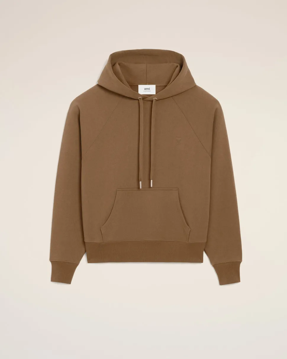 Hoodie Marron Ami De Coeur En Coton