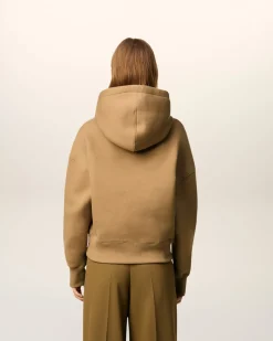 Hoodie Marron Ami De Coeur En Coton