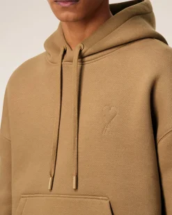 Hoodie Marron Ami De Coeur En Coton