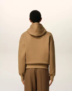 Hoodie Marron Ami De Coeur En Coton