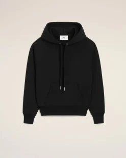 Hoodie Noir Ami De Coeur En Coton