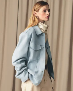 Jean Blanc Coupe Très Large En Coton