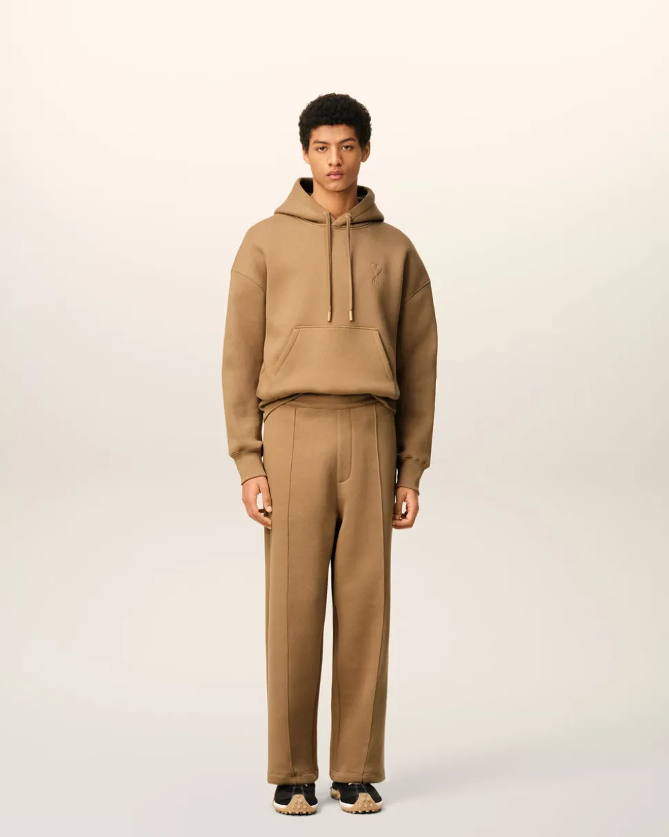 Jogging Marron Flare Ami De Coeur En Coton