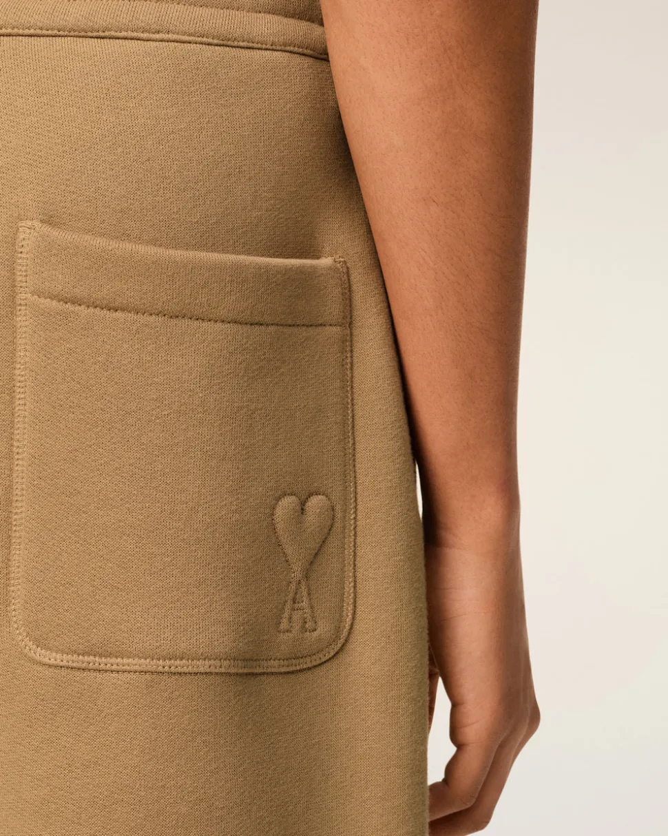 Jogging Marron Flare Ami De Coeur En Coton