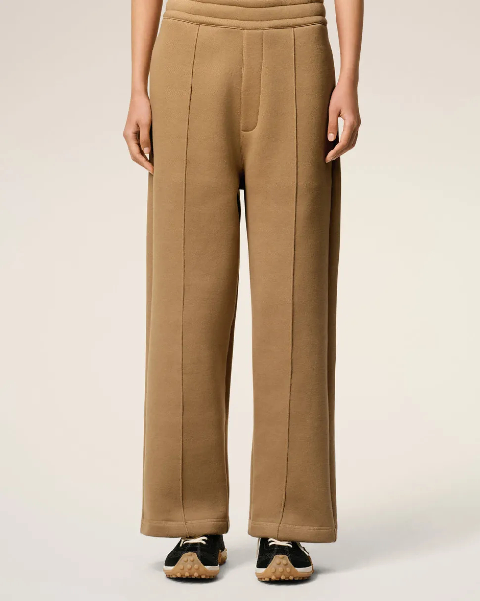 Jogging Marron Flare Ami De Coeur En Coton