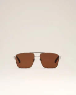 Lunettes De Soleil 75007 En Acie Argent