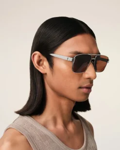 Lunettes De Soleil 75007 En Acie Argent