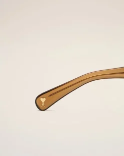 Lunettes De Soleil 75009 Marron En Acétate