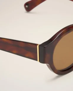 Lunettes De Soleil 75002 Marron En Acétate