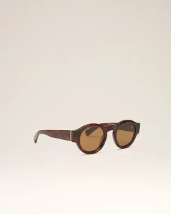 Lunettes De Soleil 75002 Marron En Acétate