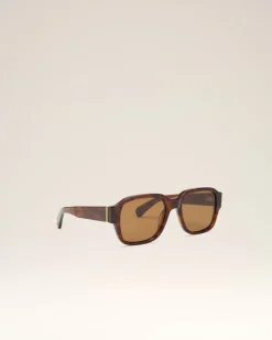 Lunettes De Soleil 75006 Marron En Acétate
