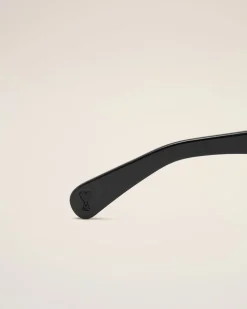 Lunettes De Soleil 75002 Noires En Acétate