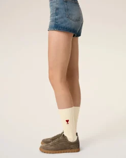 Pack Trois Chaussettes Tricolores En Coton