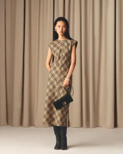 Pochette Noire Mimi En Cuir Lisse