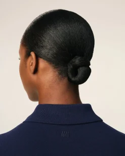 Polo Bleu Ami De Coeur En Coton Organique